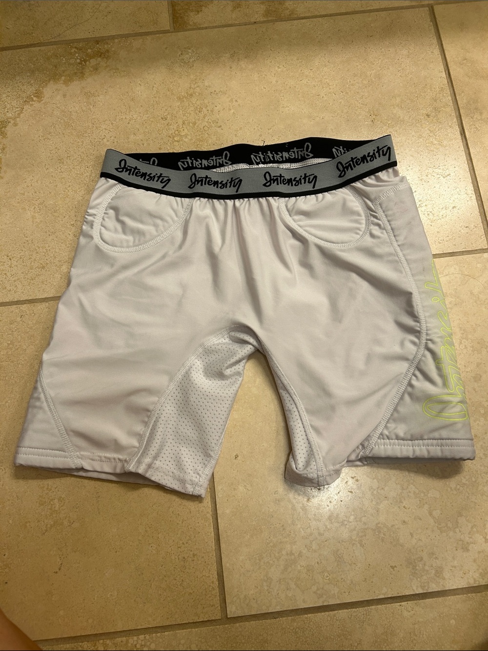Intensity Women’s White Softball Sliding Shorts